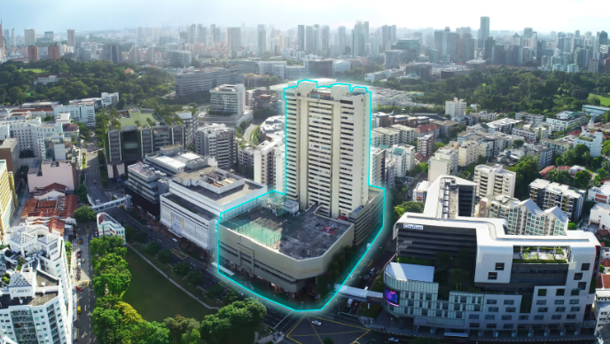 Peace Centre Aerial View