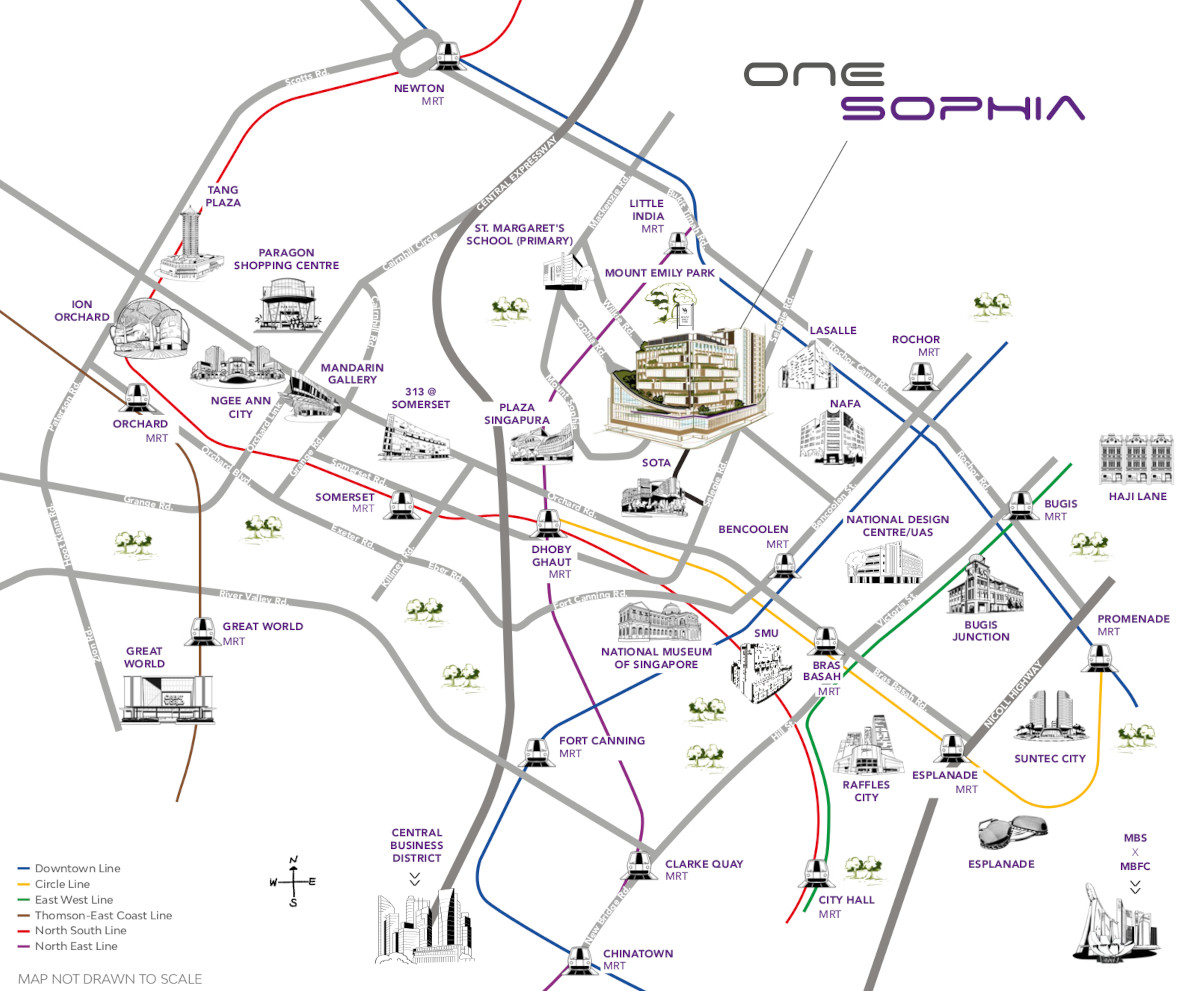 One Sophia Location